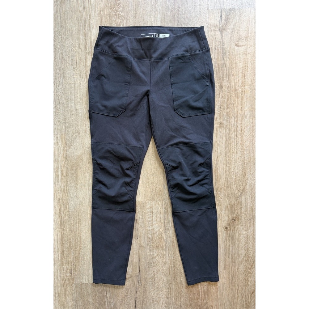 Carhartt Force Fitted Utility Leggings Womens Sz Medium 8-10 Athleisure Black